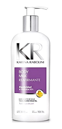 KARINA RABOLINI BODY MILK REAFIRMANTE X 300 G.